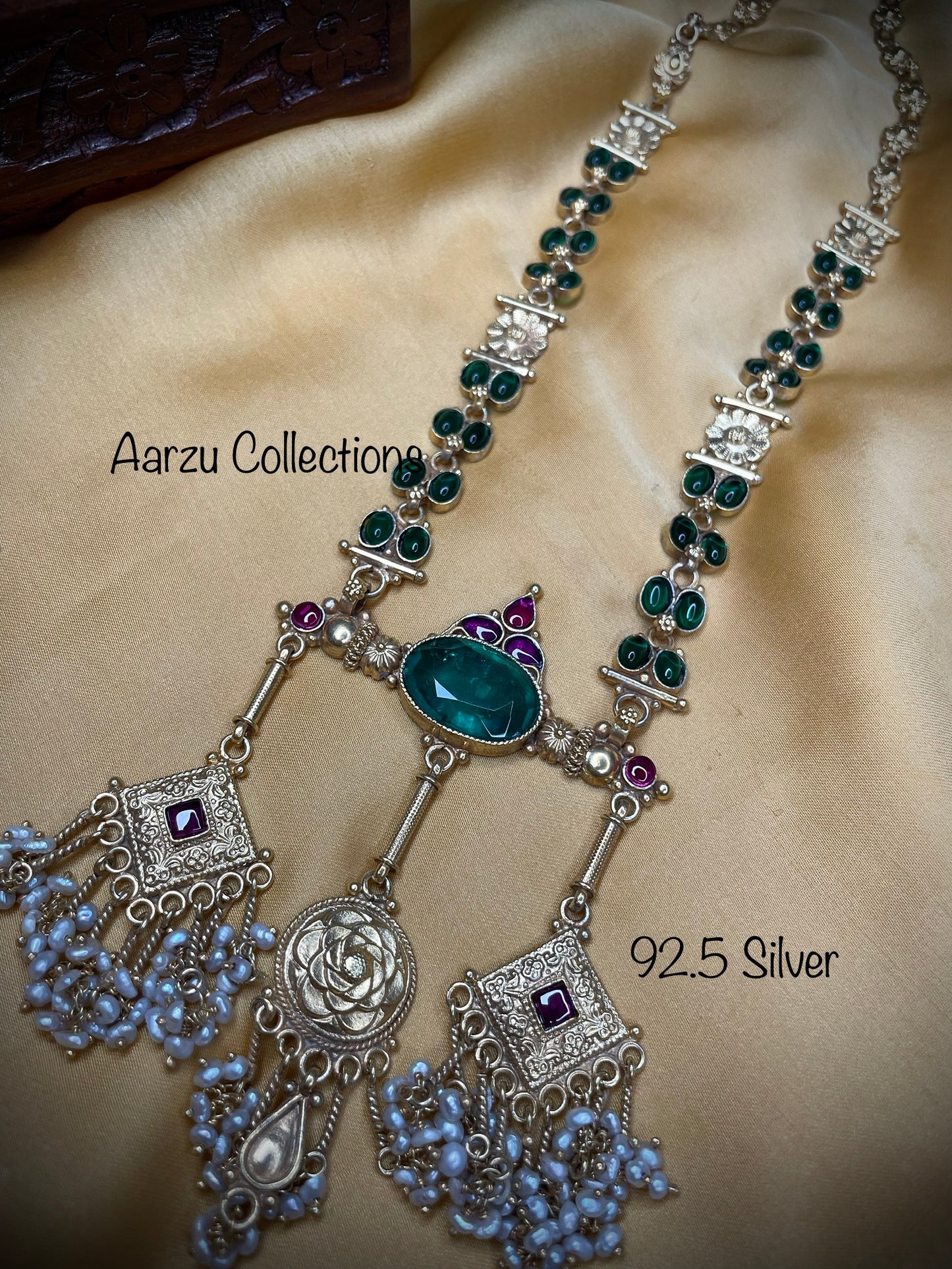 92.5 Silver Necklace -80 gms