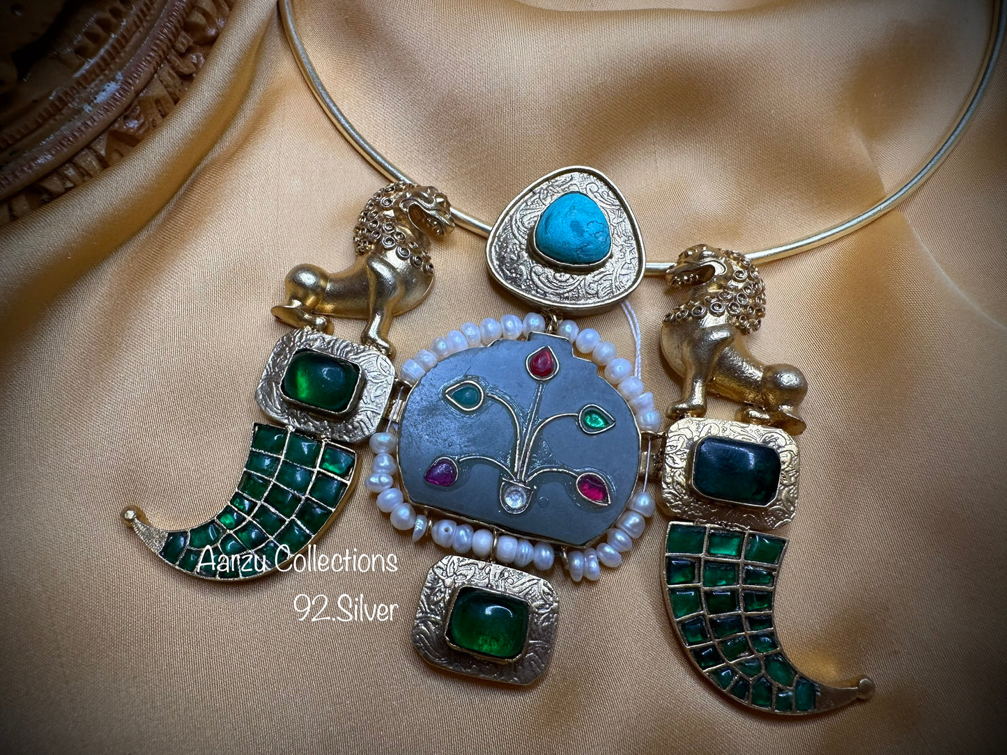 92.5 Silver Pendant -69 gm