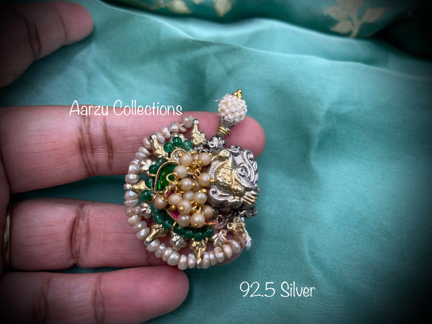 92.5 Silver fusion Ring -adjustable size