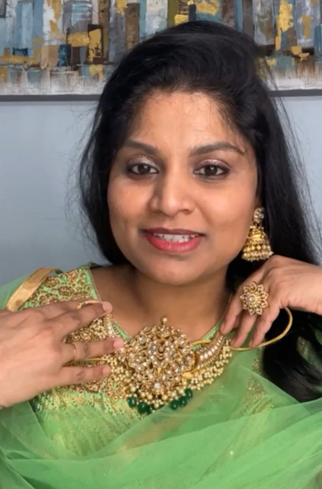 Kundan Jadau statement Necklace
