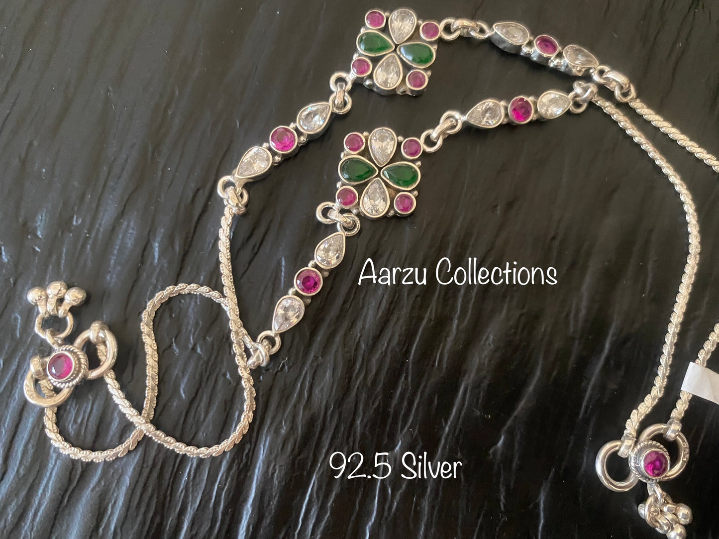 92.5 Silver Anklet