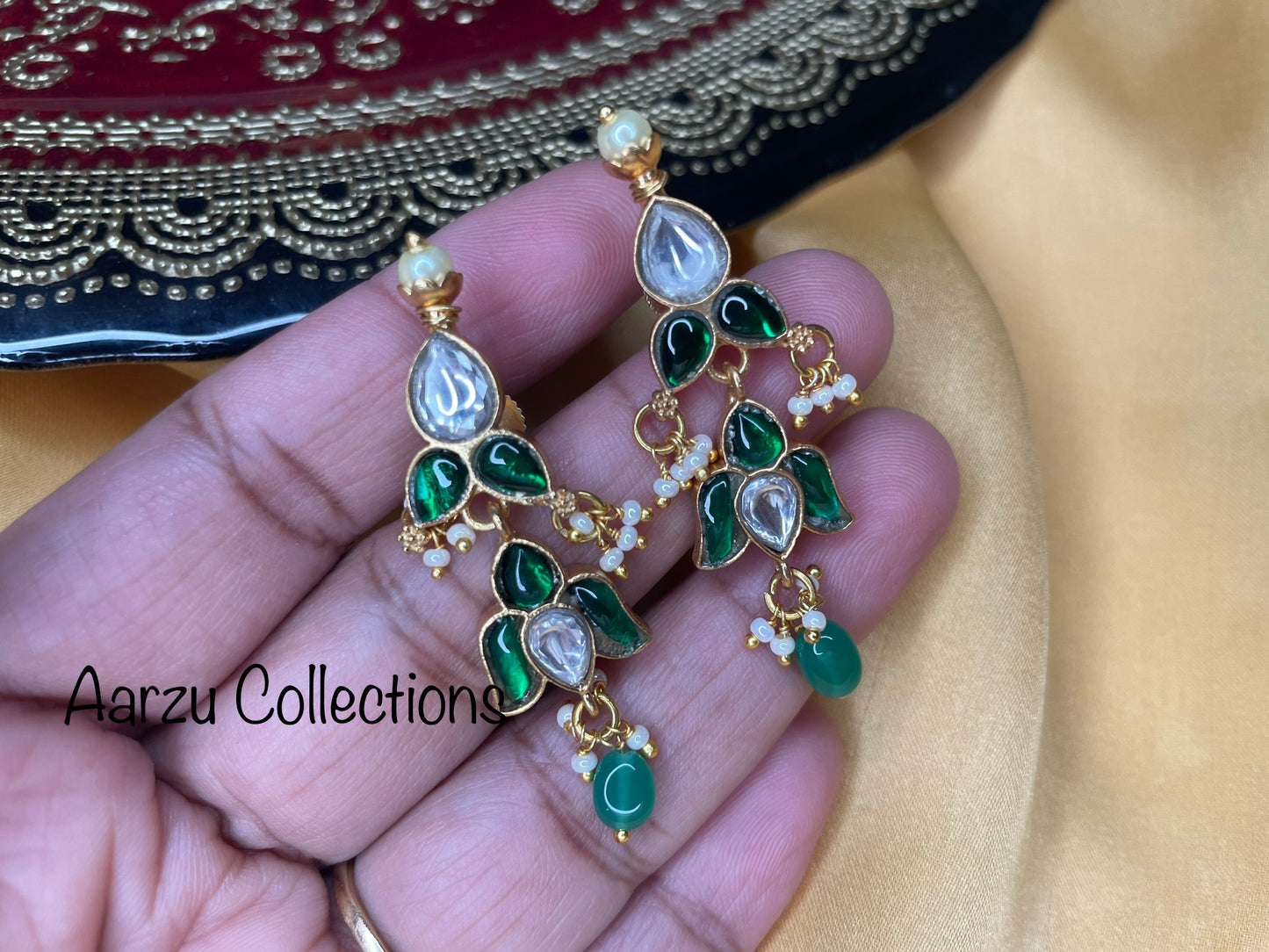 Kundan Jadau earrings