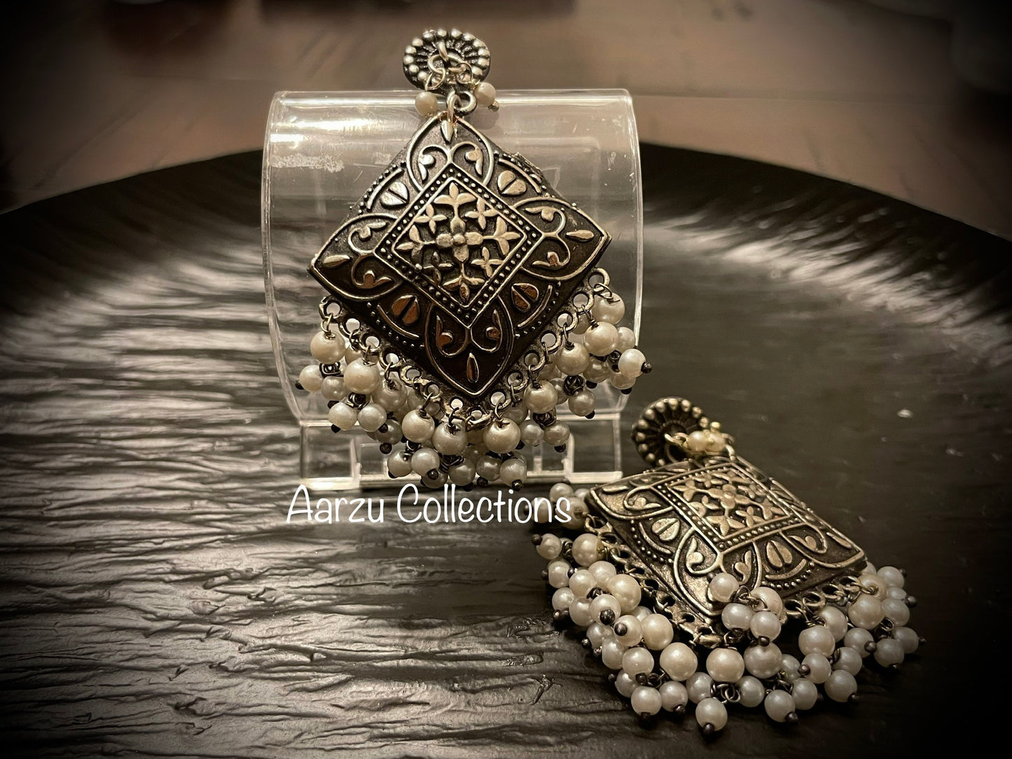 German Silver Earrings