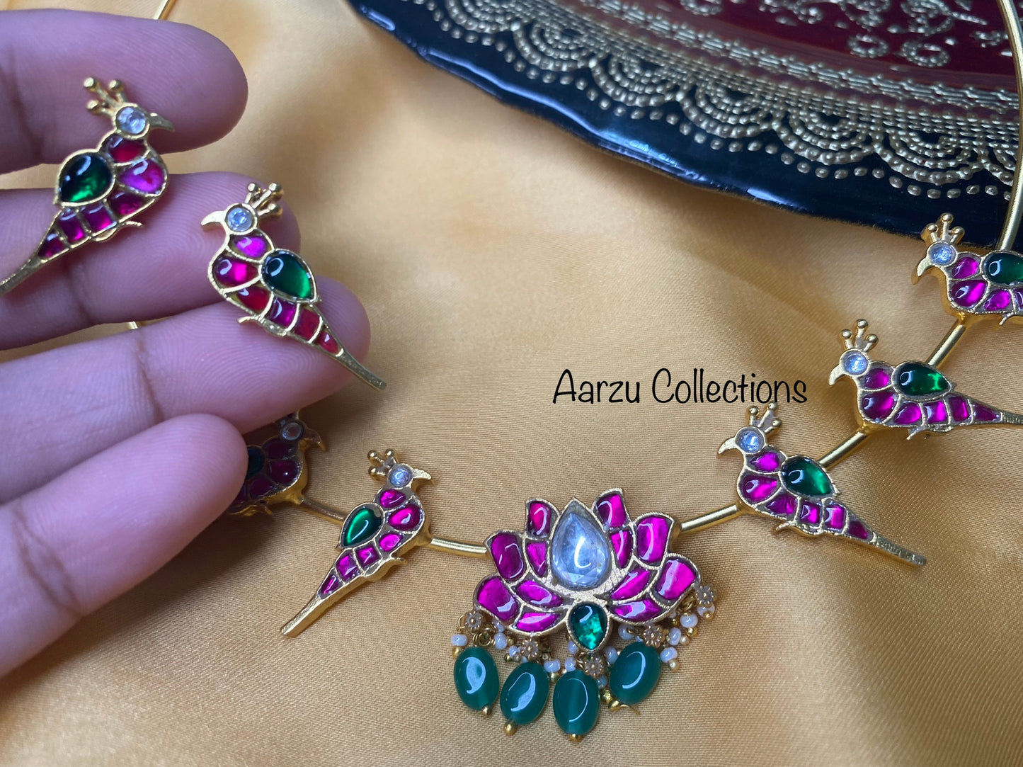 Kundan Jadau Bird Hasli