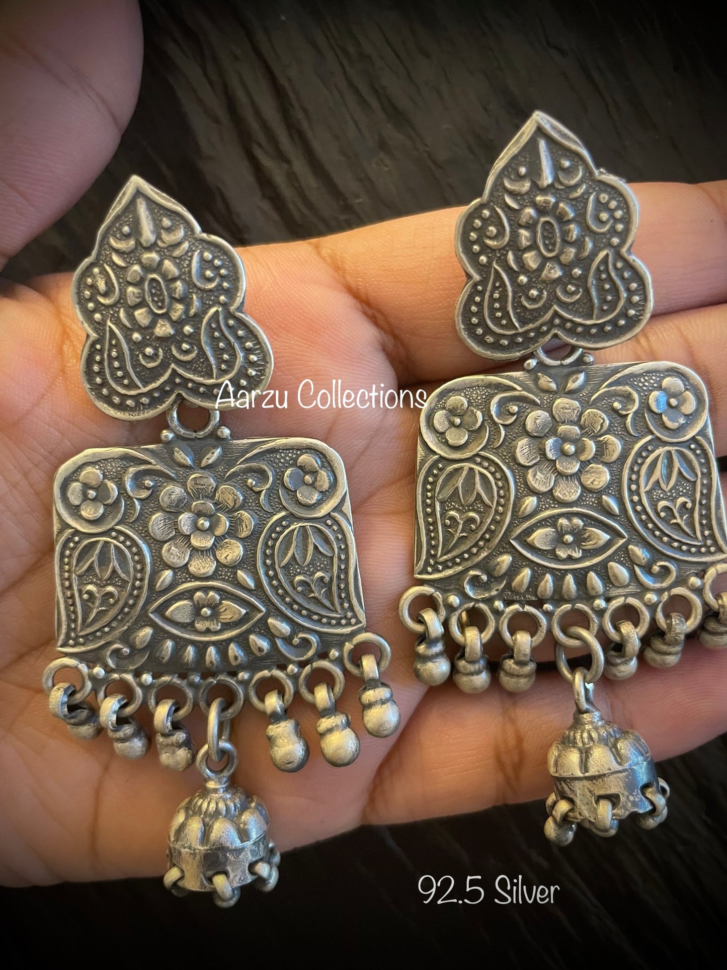 92.5 Silver Earrings