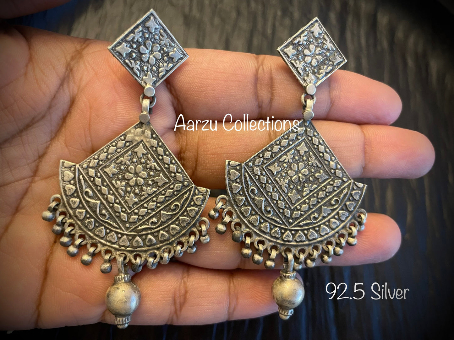 92.5 Silver Earrings