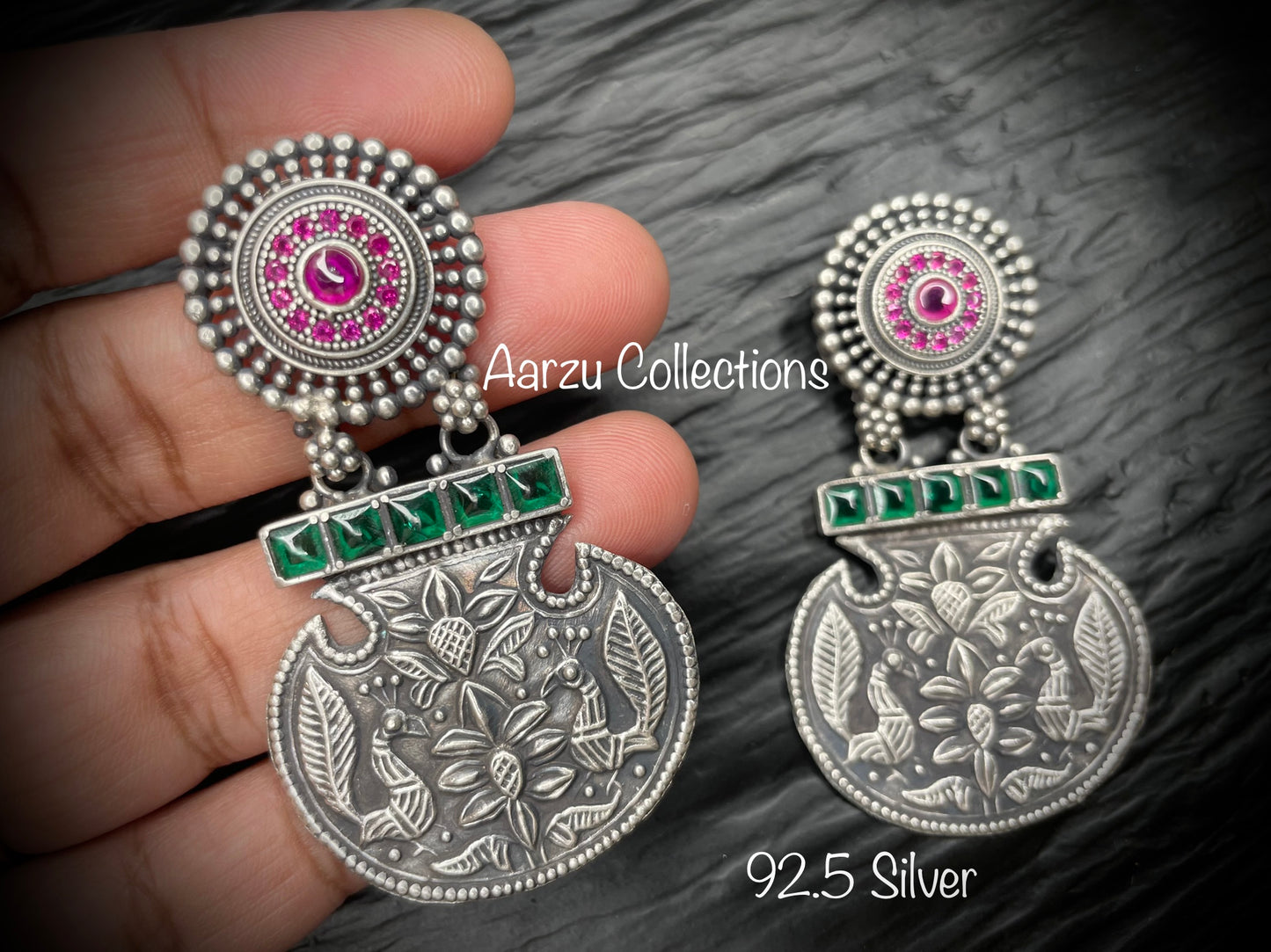 92.5 Silver Earrings