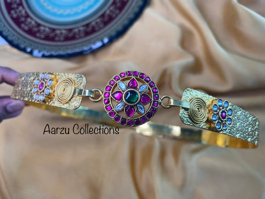 Kundan Jadau Adjustable Waist Band or Belt