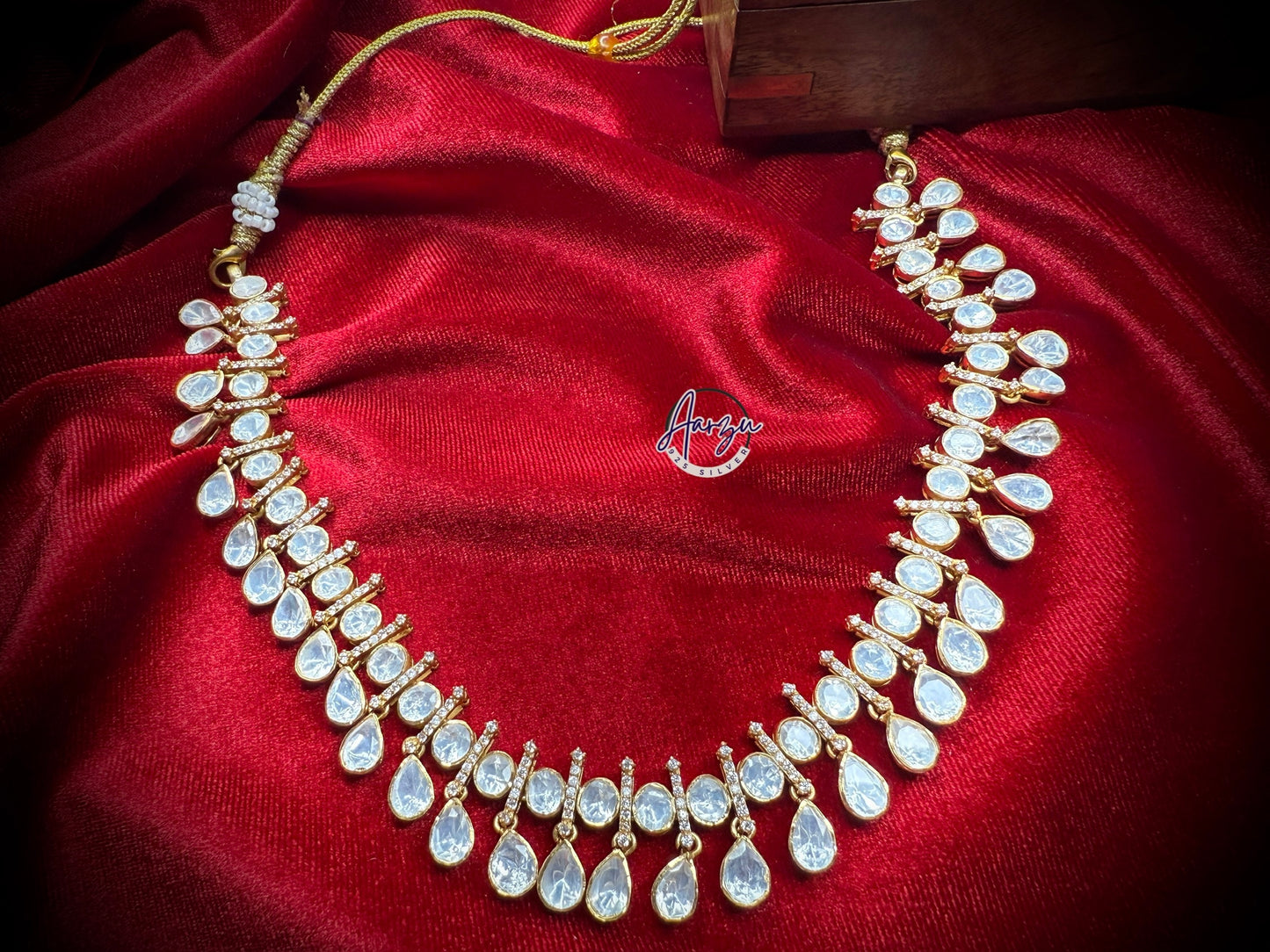 92.5 Silver Moissanite necklace