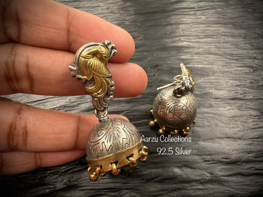 92.5 Silver  Earrings