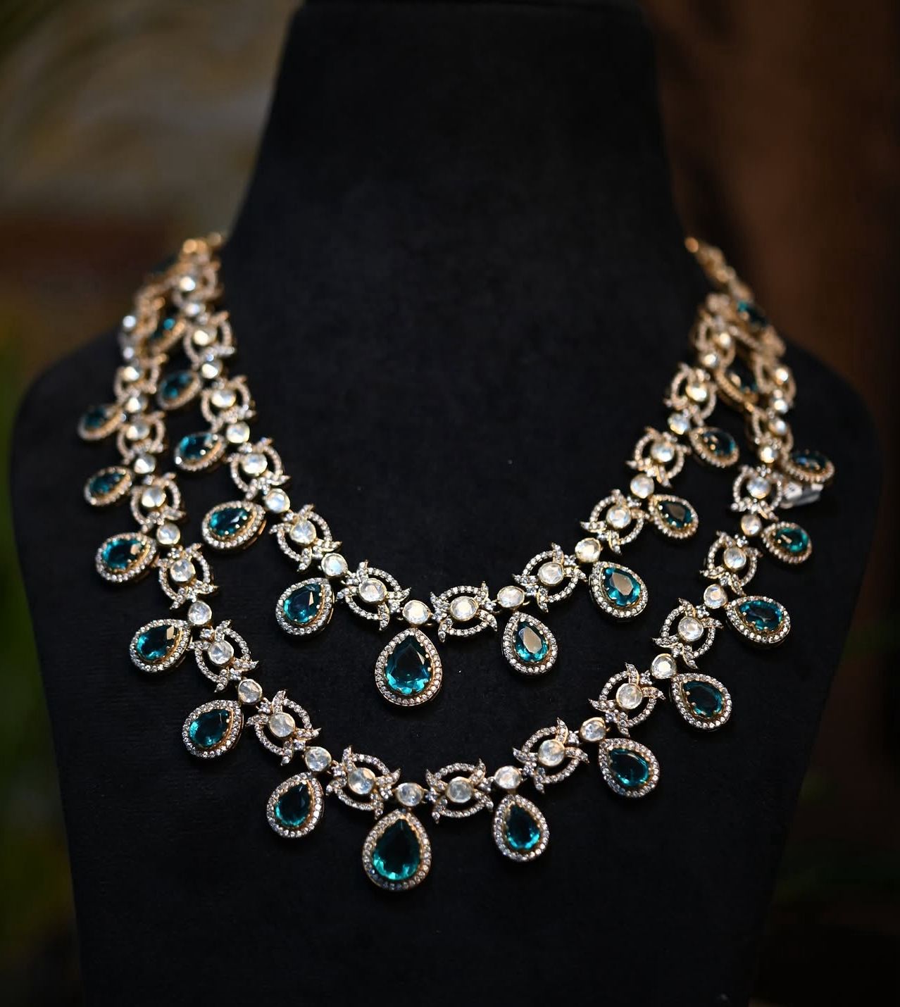 92.5 Silver Moissanite necklace