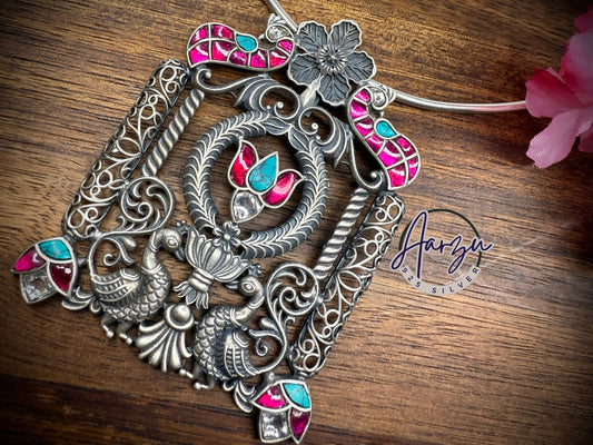 92.5 Silver fusion Pendant