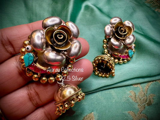 92.5 Silver designer Earrings