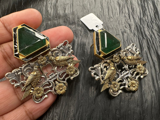92.5 Silver  Earrings