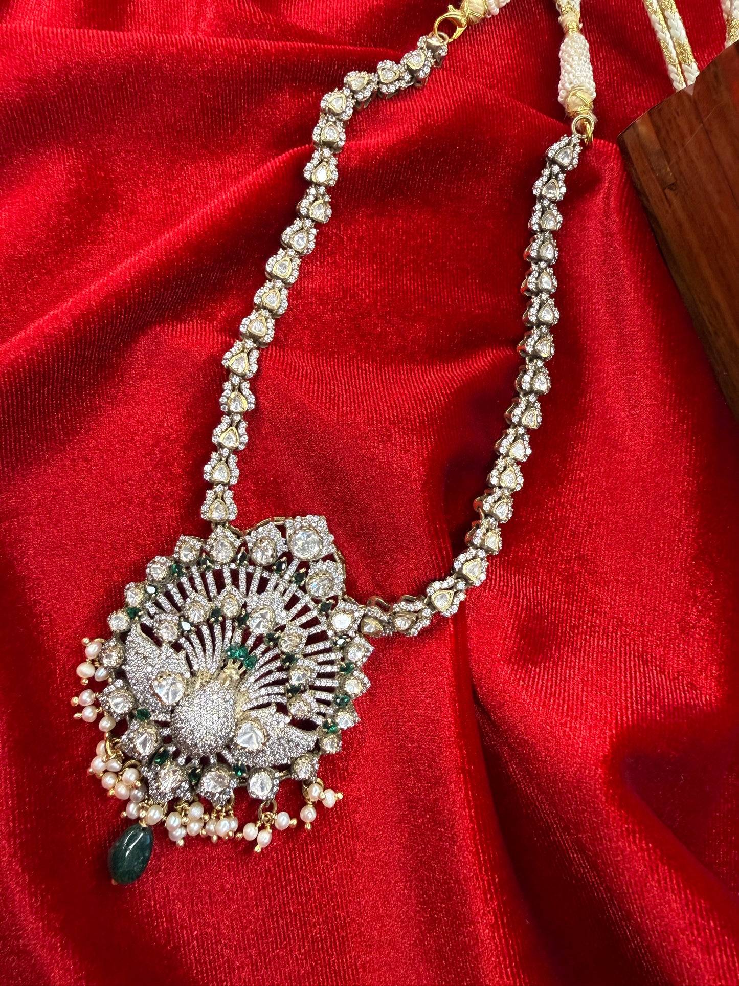 92.5 Silver Moissanite necklace