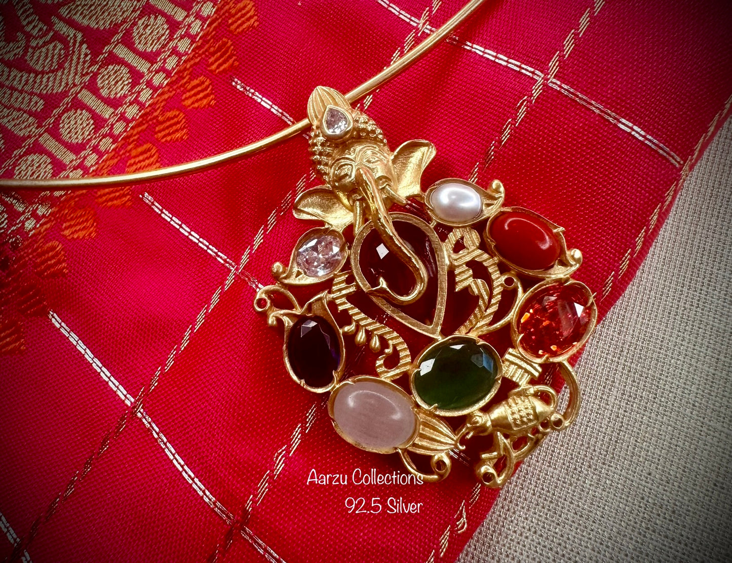 92.5 Silver designer inspired pendant