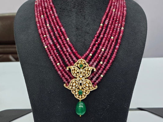 92.5 Silver Moissanite necklace