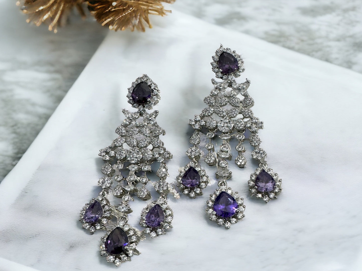 American Diamond Earrings
