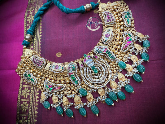 92.5 Silver designer fusion necklace