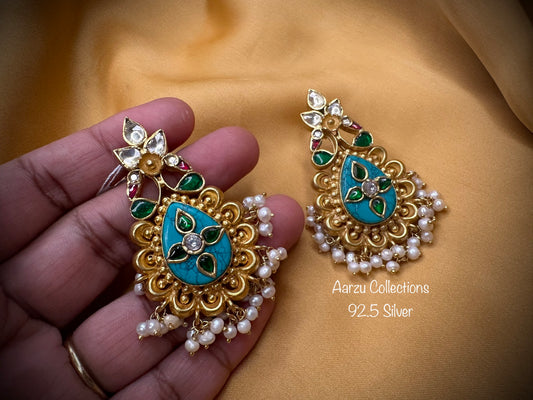 92.5 Silver Earrings