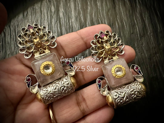 92.5 Silver  Earrings