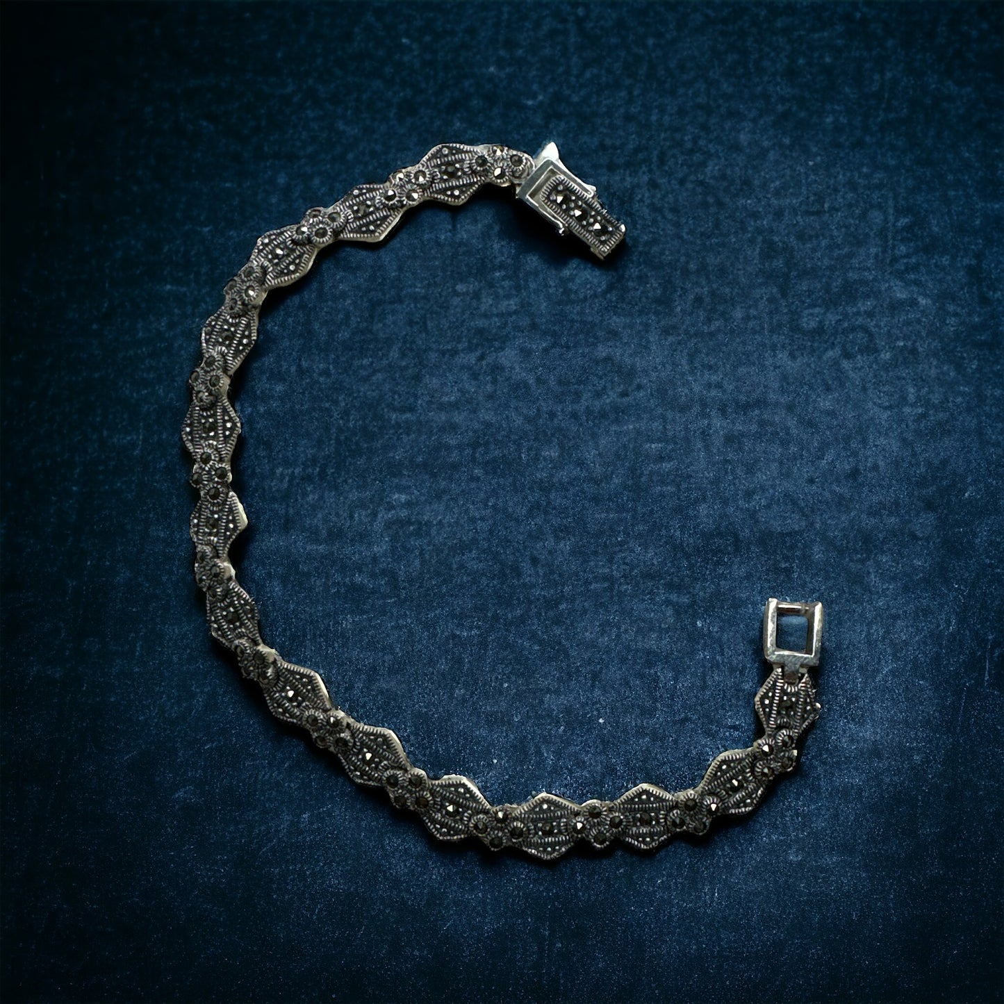 92.5 Silver Marcasite bracelet