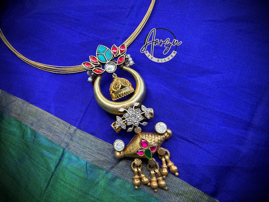 92.5 Silver fusion Pendant -32.5 gm