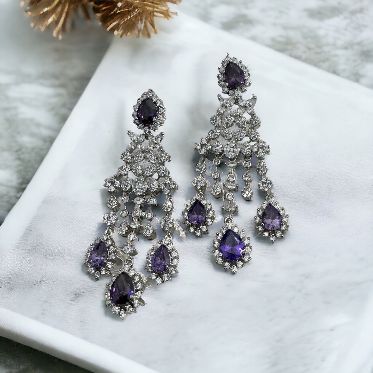 American Diamond Earrings