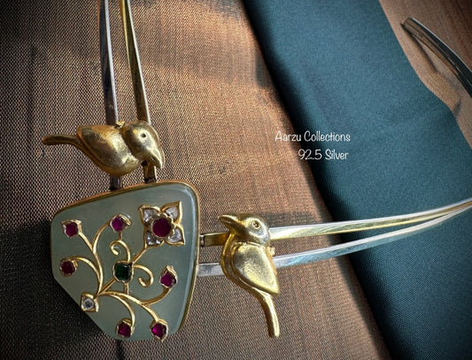 92.5 Silver dainty fusion hasli