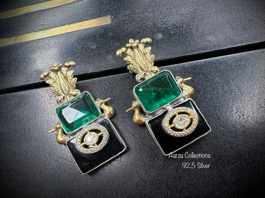 92.5 Silver  Earrings