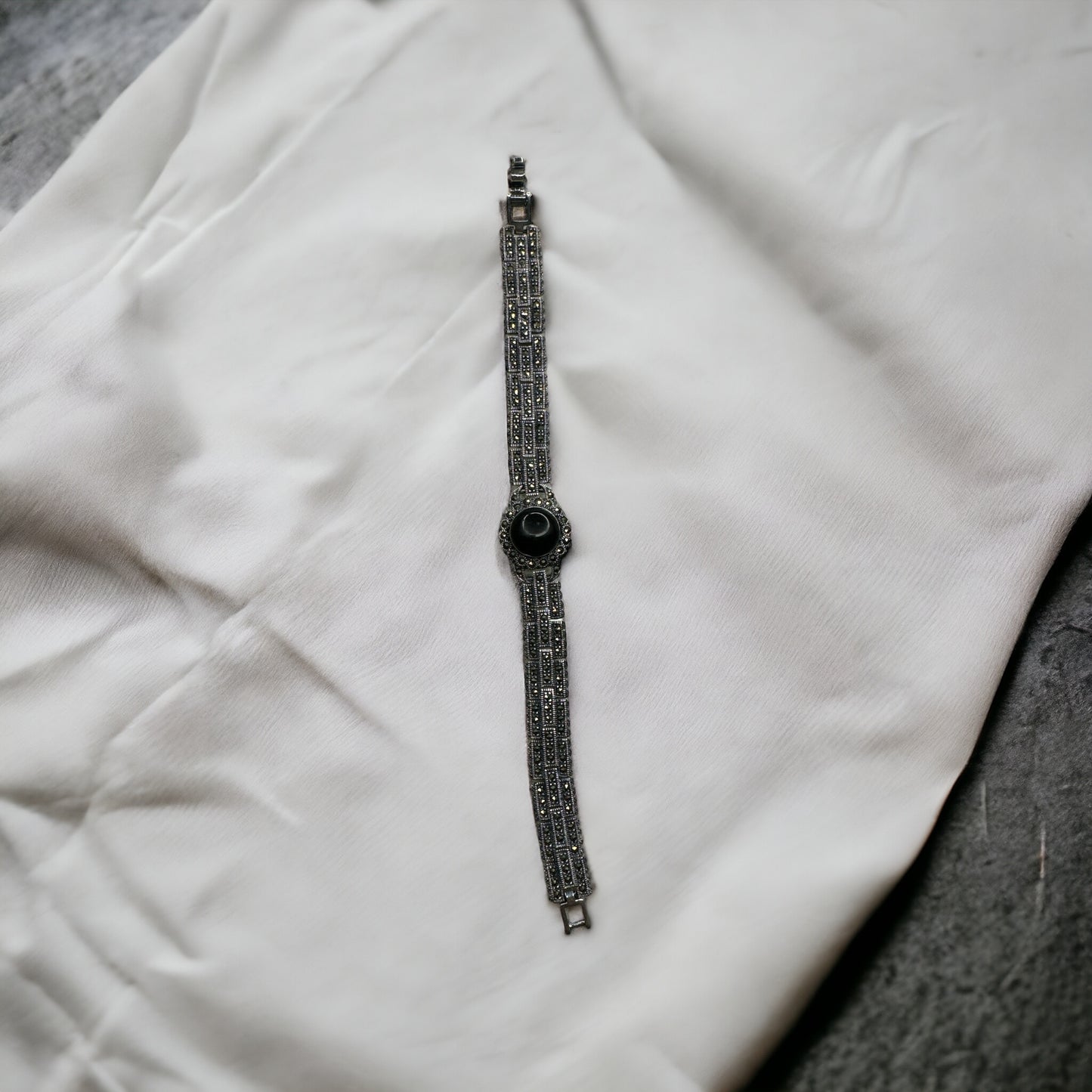 92.5 Silver Marcasite bracelet