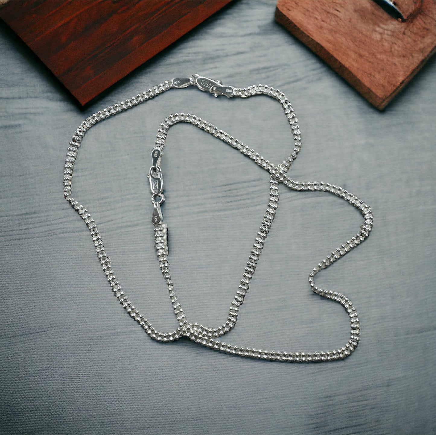 92.5 Silver Anklet