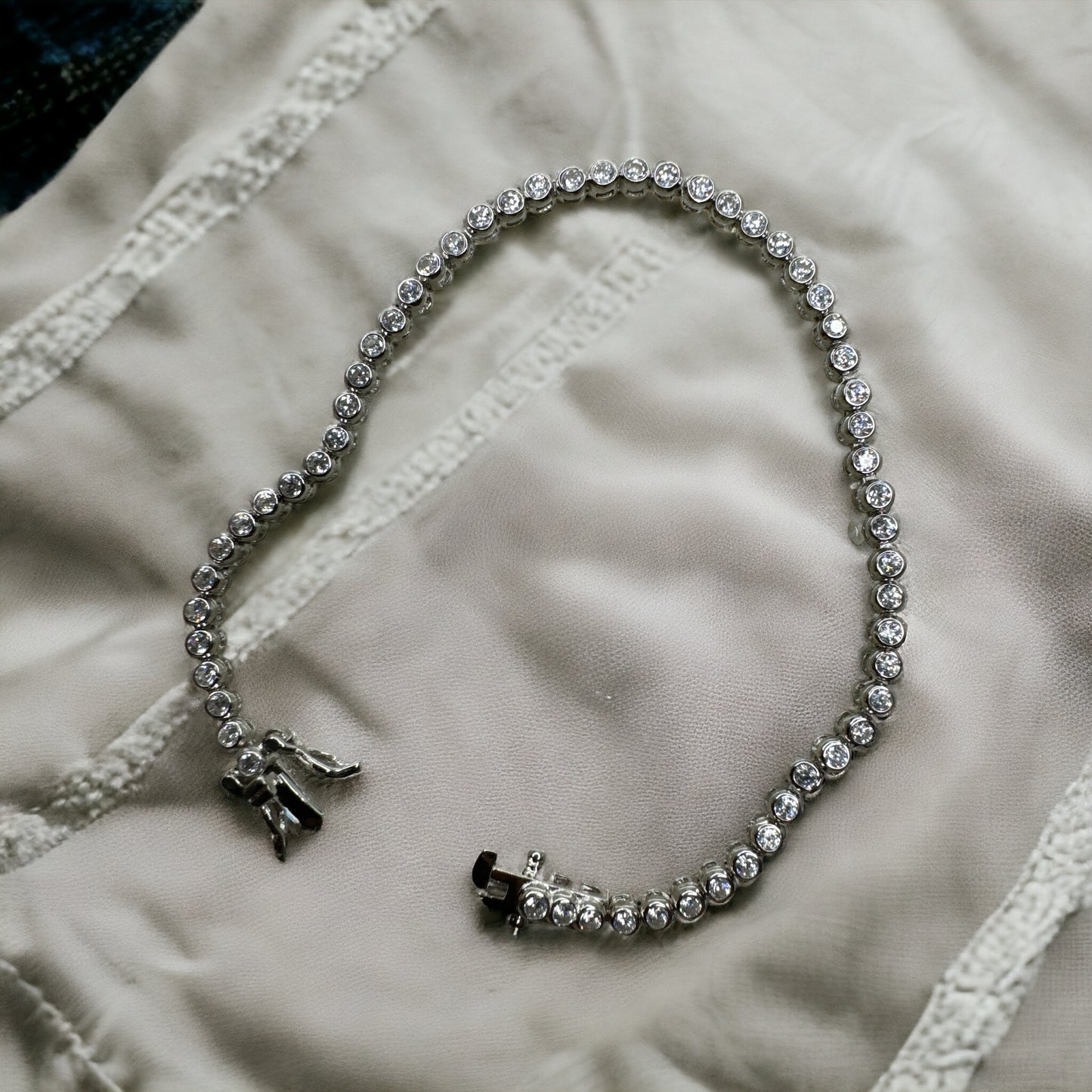 92.5 Silver Dainty Bracelet