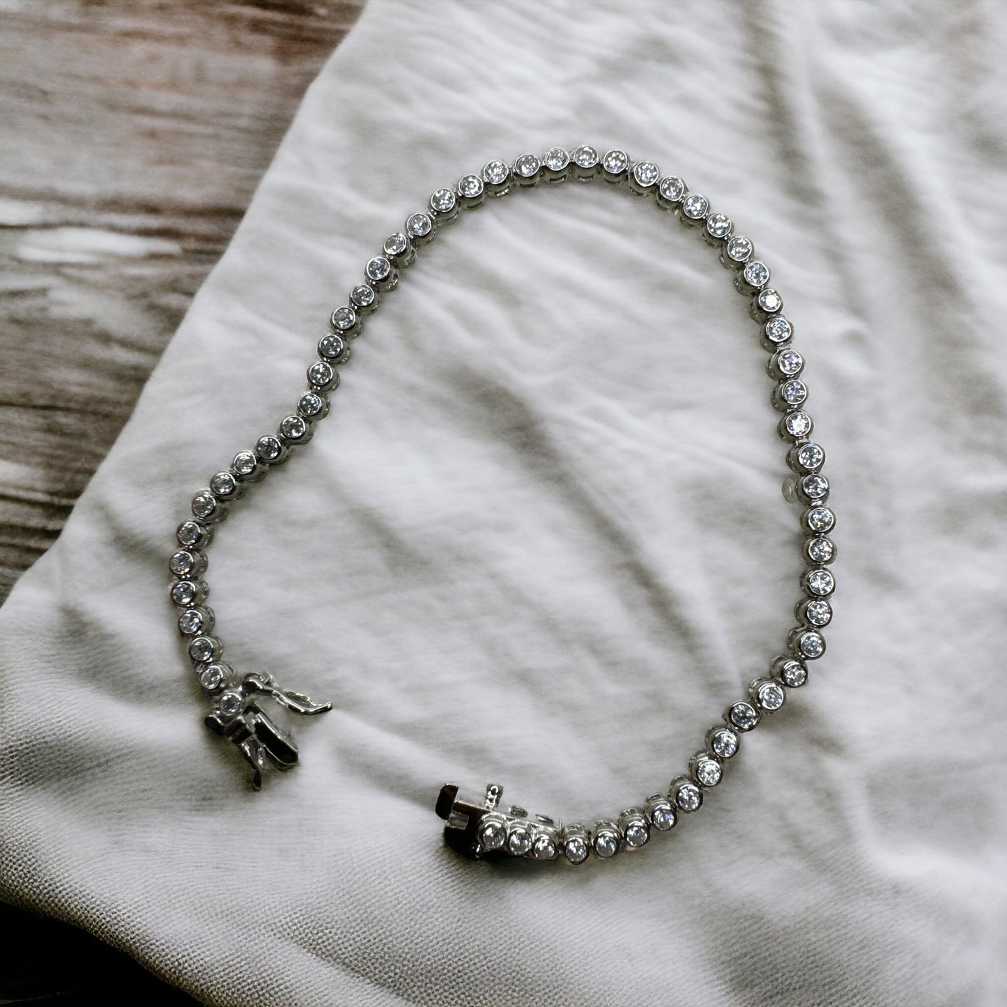 92.5 Silver Dainty Bracelet