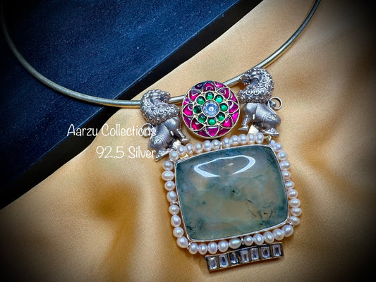92.5 Silver designer inspired pendant