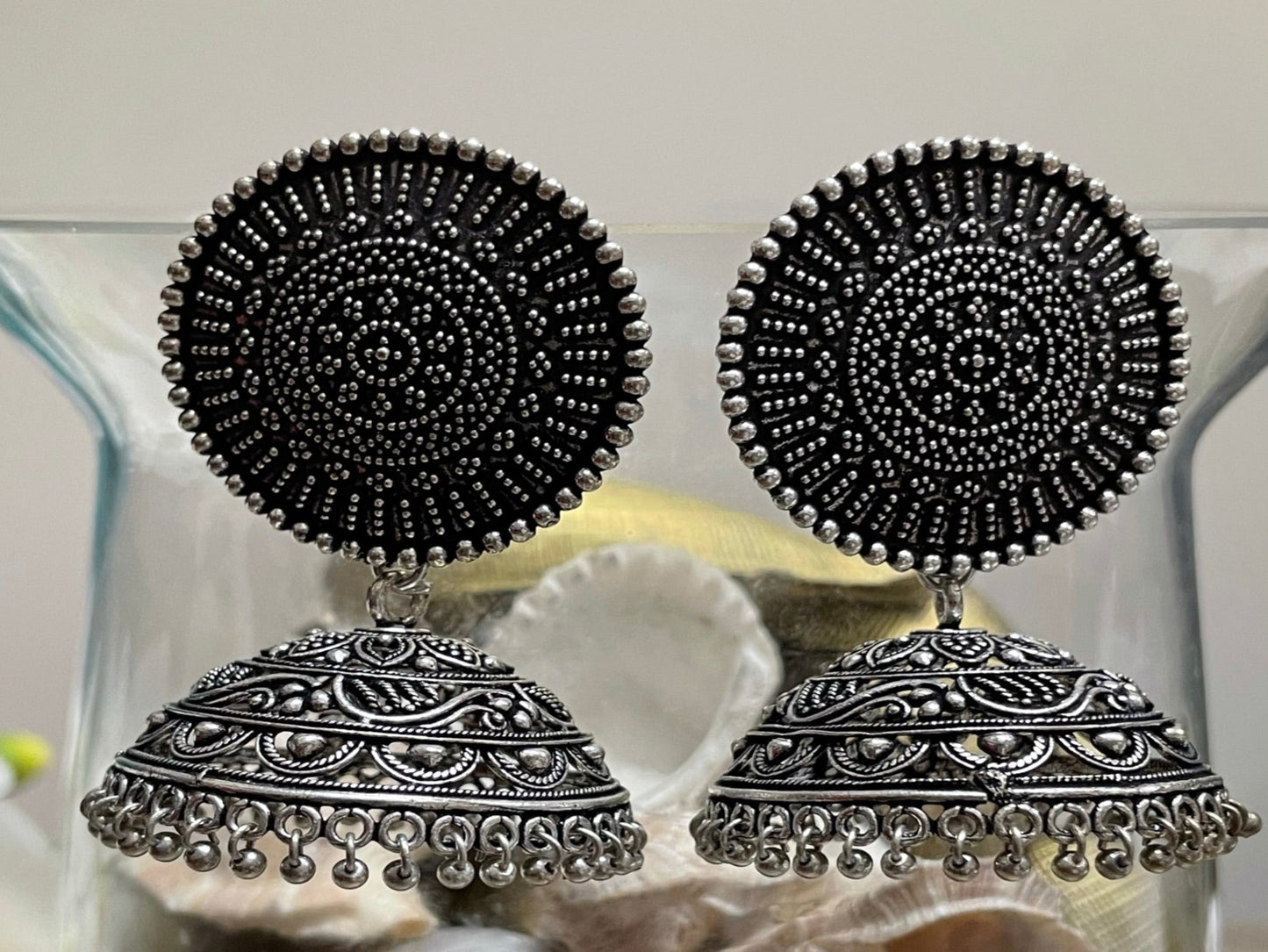 German Silver Earrings