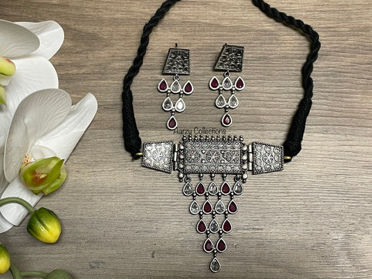 German Silver Choker Set
