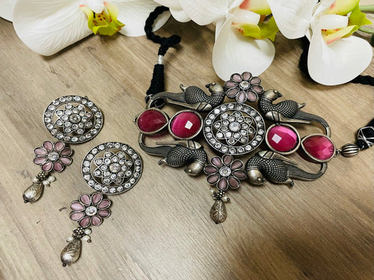 German Silver Choker Set