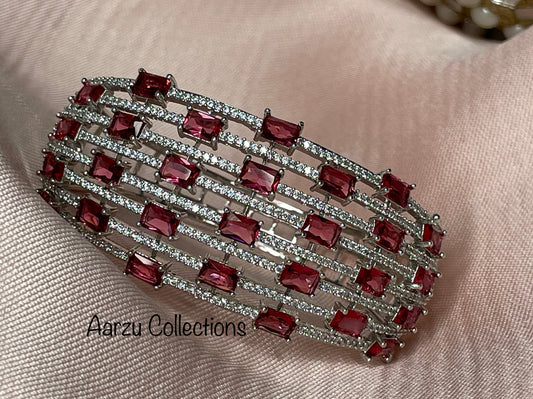 American Diamond Openable Bracelet
