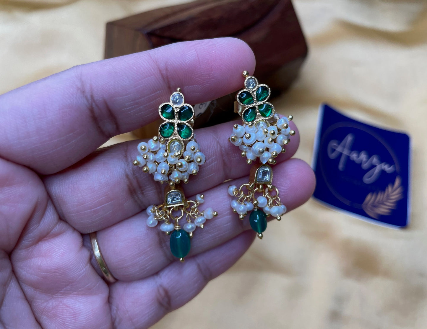 92.5 Silver Earrings - 14 g