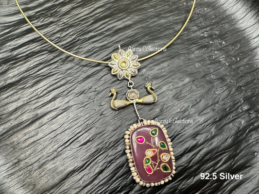 92.5 Silver Pendant - Fusion collection