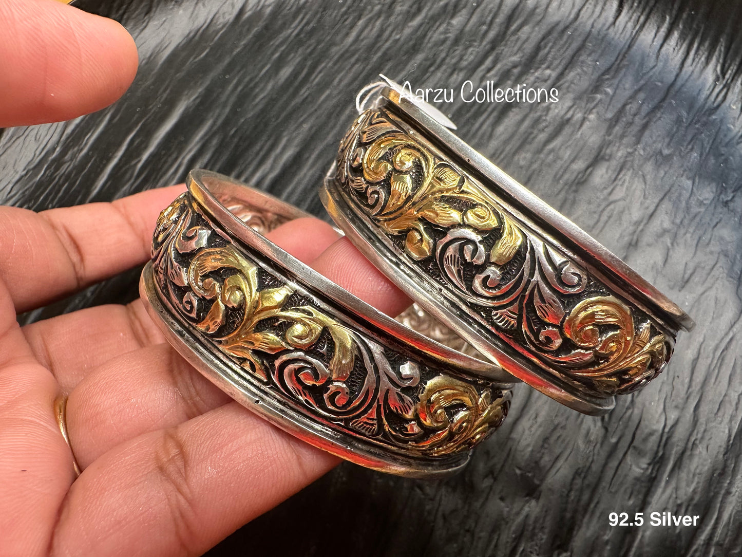 92.5 Silver Bangles