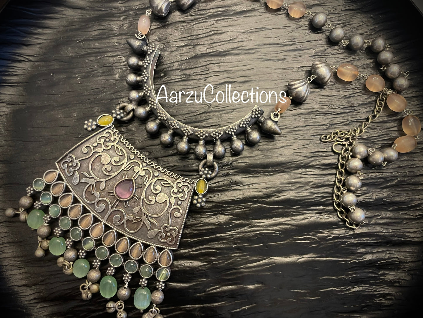 German Silver Fusion Necklace