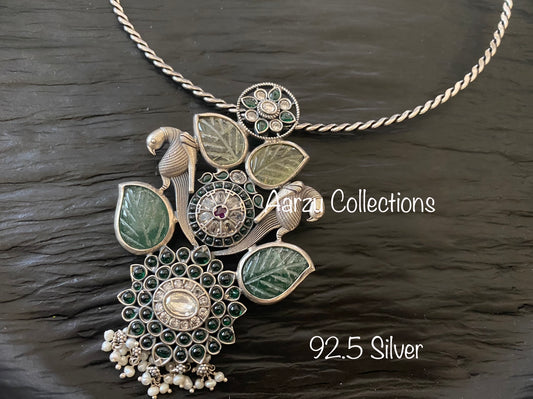 92.5 Silver pendant - 39 gms