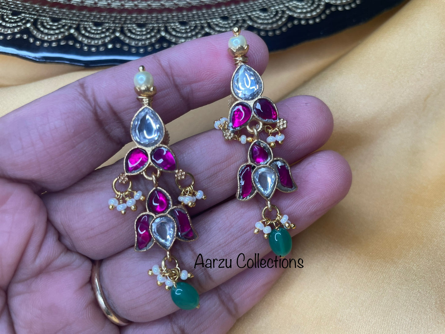 Kundan Jadau earrings