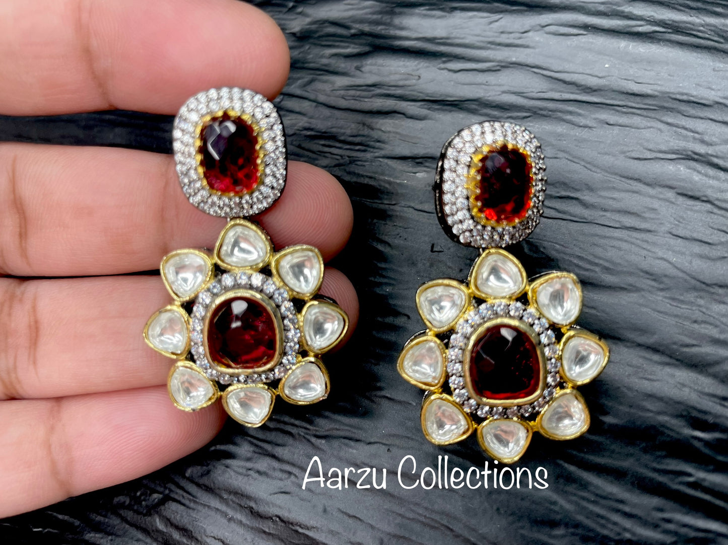 Kundan Earrings