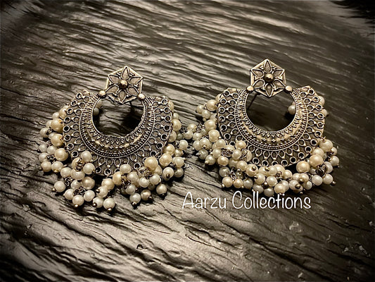 German Silver Earrings