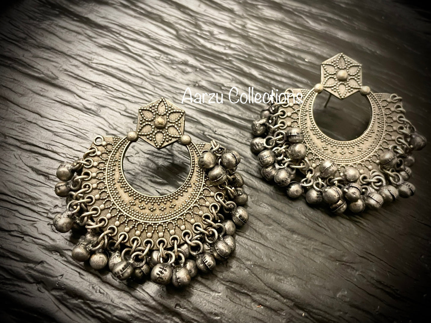 German Silver Earrings