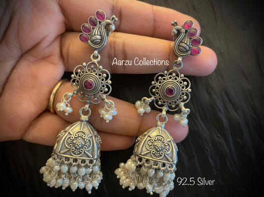 92.5 Silver Earrings