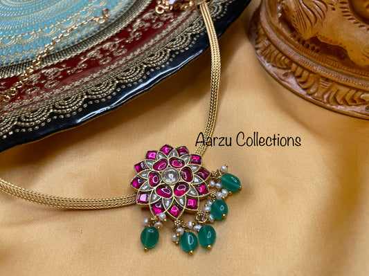 Kundan Jadau Soft Hasli Choker
